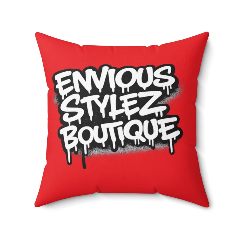 Image of Graffiti 'Greatest of All Time (G.O.A.T.)' Decorative Pillow
