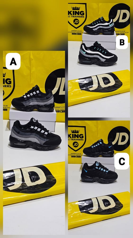 Image of Kids Nike 95s Airmax 