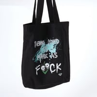 Image 3 of FLASH BUNDLE: "...Punk As F🍓CK" Vest + Tote