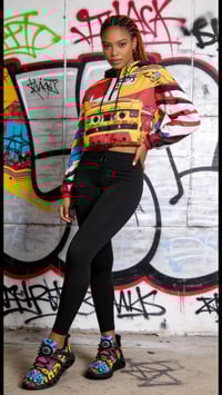 Image 2 of Cassette - Cropped Windbreaker