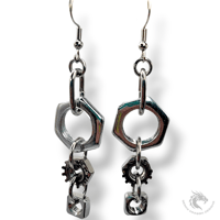 Image 1 of Industrial earrings