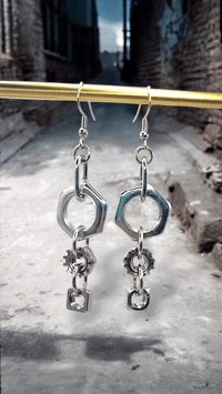 Image 2 of Industrial earrings