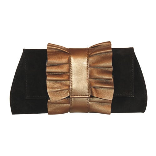 Image of Black Gilded Clutch