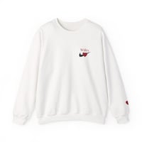 Image 1 of Wifey Heart Crewneck Sweatshirt
