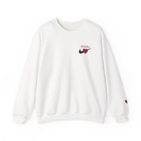 Image 1 of Hubby Heart Crewneck Sweatshirt