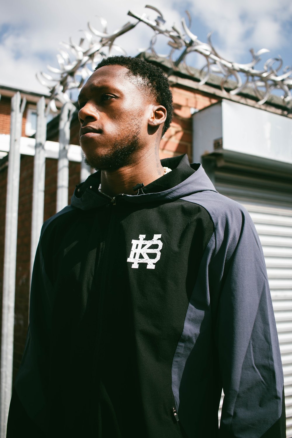 Image of BK TECH ZIP UP HOODIE 