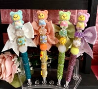 Image 1 of Winnie the Pooh Bow Bling Pen 🍯✨