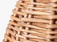 Image 2 of Round Rattan Cloche 