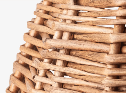 Image of Round Rattan Cloche 