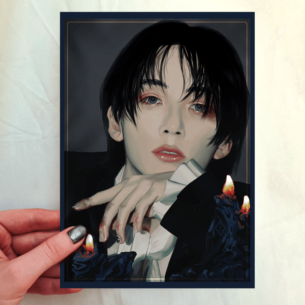 Image of JEONGHAN A5 Print
