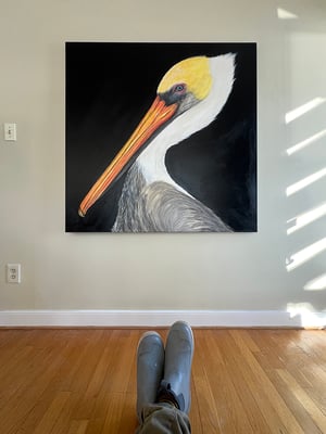 170. Pelican-original painting