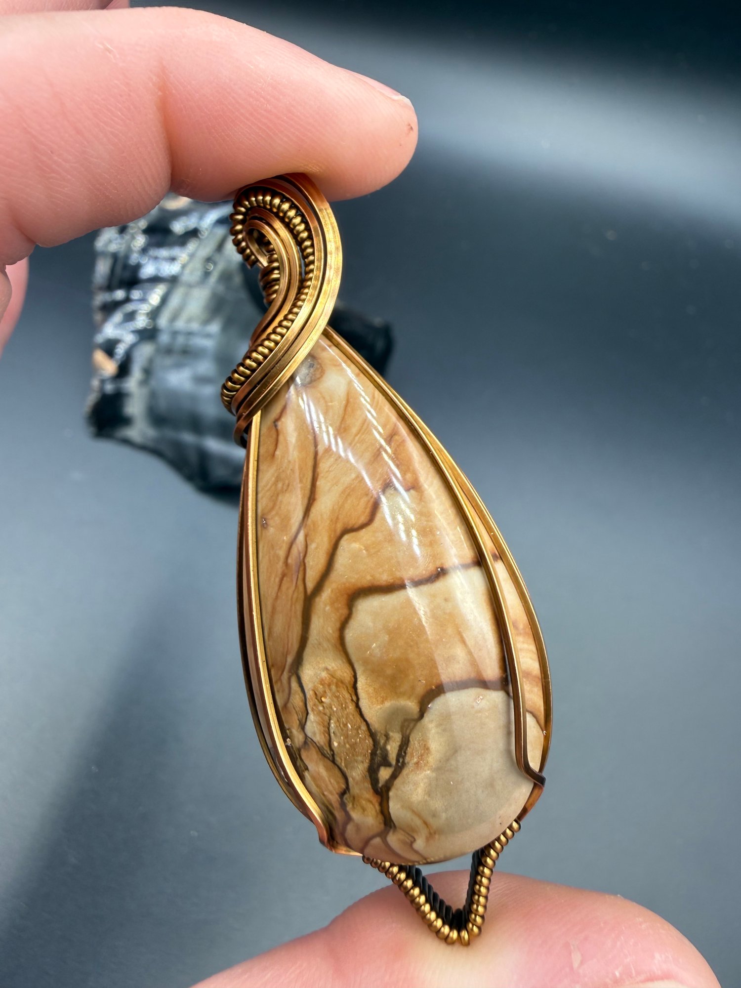 Biggs Picture Jasper, cut by me