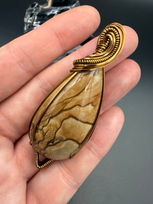 Biggs Picture Jasper, cut by me