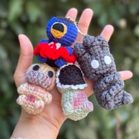 Image 1 of Bite Sized Sillies ULTRAKILL Inspired Handmade Keychain | Made To Order