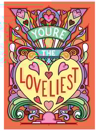 Image 2 of You’re The Loveliest A6 Card 