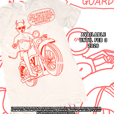 Image of MotorSatan (Order by Feb 3rd 2026) - off white