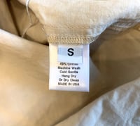 Image 7 of S.K. Manor Hill cotton/linen shirt, made in USA, size S (fits M/L)