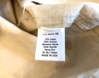 Image 8 of S.K. Manor Hill cotton/linen shirt, made in USA, size S (fits M/L)