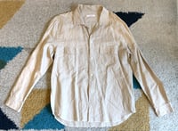 Image 1 of S.K. Manor Hill cotton/linen shirt, made in USA, size S (fits M/L)