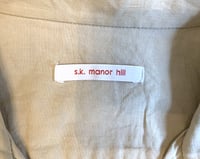 Image 3 of S.K. Manor Hill cotton/linen shirt, made in USA, size S (fits M/L)