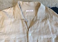 Image 2 of S.K. Manor Hill cotton/linen shirt, made in USA, size S (fits M/L)