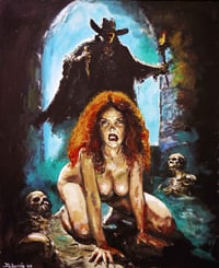 Van Helsing and Lucy 