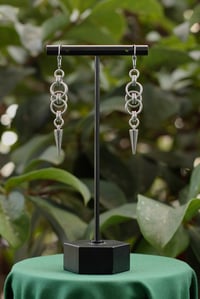Image 2 of Helm Spike Earrings