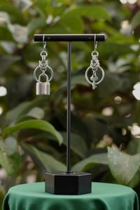 Image 2 of Lock and Key Earrings