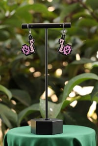 Image 2 of Pink Snearrings