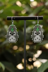 Image 1 of Totoro Beaded Earrings