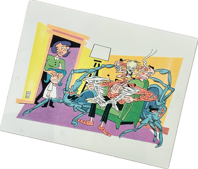 Image of TORN IN HALF BY GIANT SPIDERS