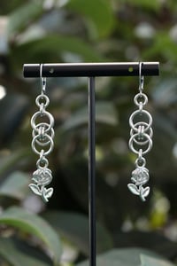 Image 1 of Rose Helm Earrings