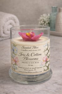 Iris & Cotton Blossom Candle 