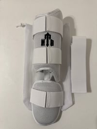 Missile Shield™ Series X Leg Guard(White/Black)