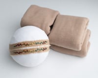 Boho Buds- Wrap and Tieback set