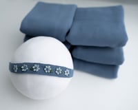 Forget Me Not- Wrap and Tieback set