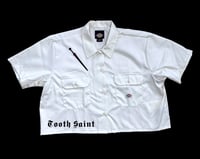 Image 2 of Medieval Dickies Cropped Button Down- XL 1