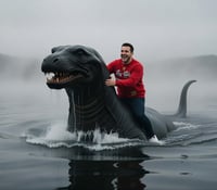 Image 4 of Tree Fiddy Soda Pop Hooded Pullover, Red Hoodie. 