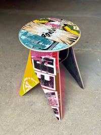 Image 1 of Flat Top Deckstool or SideTable