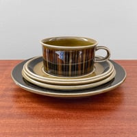 Image 1 of Arabia Finland Kosmos Tea Cup Trio Set