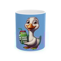 Image 1 of Silly Goose Juice Ceramic Mug, (11oz, 15oz)