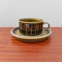 Image 1 of Arabia Finland Kosmos Tea Cup with Saucer