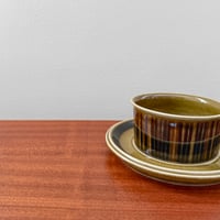 Image 2 of Arabia Finland Kosmos Tea Cup with Saucer