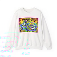 Image 1 of Groovy Goose Day Unisex Heavy Blend™ Crewneck Sweatshirt