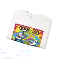 Image 3 of Groovy Goose Day Unisex Heavy Blend™ Crewneck Sweatshirt