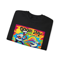 Image 6 of Groovy Goose Day Unisex Heavy Blend™ Crewneck Sweatshirt