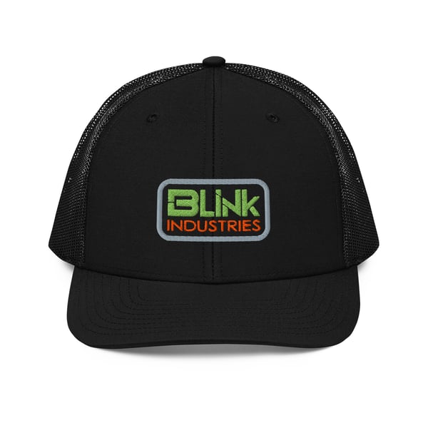 Image of Embroidered Mesh Snap Back Hat green logo