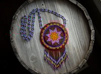 Image 7 of Ceremonial Beaded Medallion (XL) 