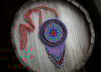 Image 5 of Ceremonial Beaded Medallion (XL) 