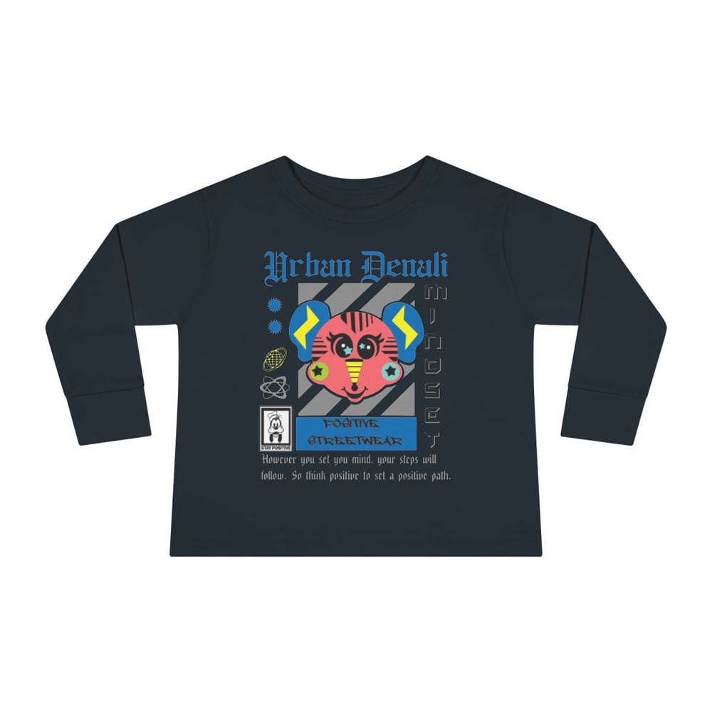 Image of Urban Neon Tiger Toddler Long Sleeve Tee